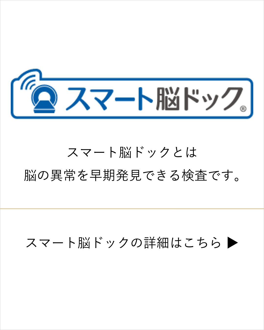 スマート脳ドック